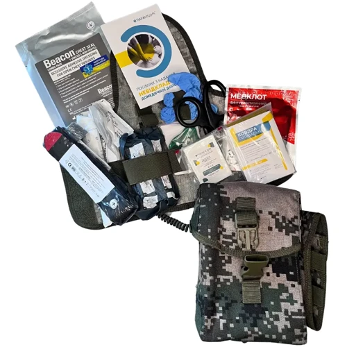 Аптечка первой помощи Парамедик IFAK Individual Kit индивидуальная расширенная (НФ-00001480) фото 2