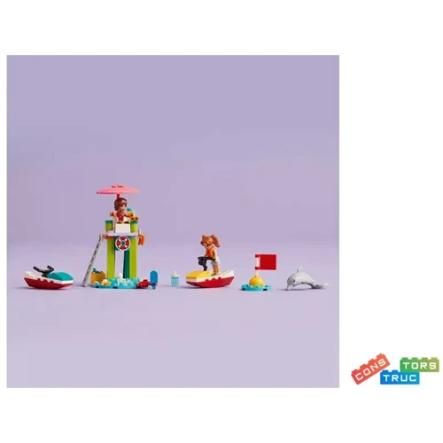 Конструктор LEGO Friends Пляжный гидроцикл (42623): Количество деталей, шт. 84