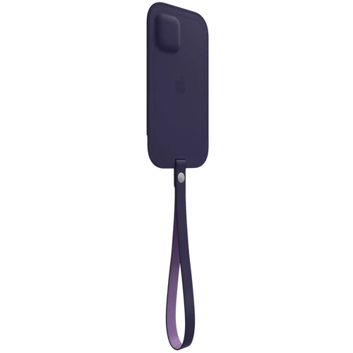 Чохол для iPhone Apple Leather Sleeve Case Deep Violet (MK0A3) for iPhone 12 / iPhone 12 Pro: Колір фіолетовий