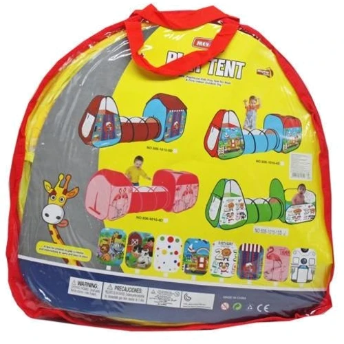 Намет Mic дитячий з тунелем зелений (606-1015-10D)