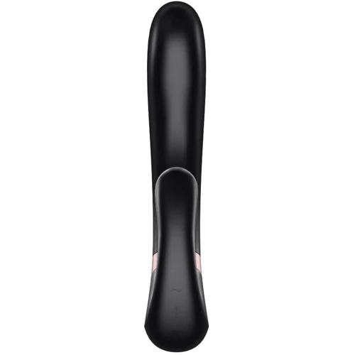 Смарт вібратор кролик із підігрівом Satisfyer Heat Wave Black
