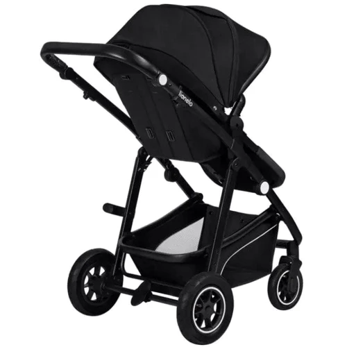 Универсальная коляска 3 в 1 Lionelo Bianka Black Onyx черная (LO-BIANKA 3IN1 BLACK ONYX): Ширина шасси 60 см
