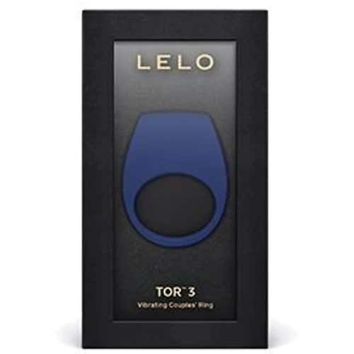 Эрекционное кольцо с вибрацией LELO Tor 3 Base Blue