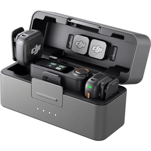 Микрофон Микрофонная радиосистема DJI MIC 3 (2 TX + 1 RX + Charging Case) (CP.RN.00000480.01)