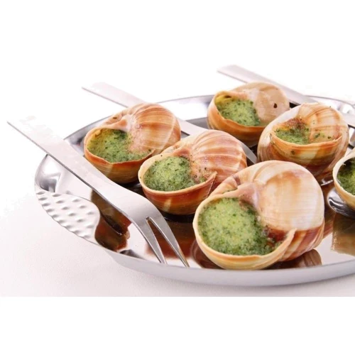 Улитки helix aspersa maxima (escargot gros gris) в соусе по-Бургундски, замороженные, 210 г (WT3398): Вес нетто 210 г