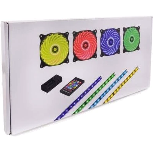 Кулер QUBE RGB Aura Lights (RGB_AURA_KITv01): Уровень шума, dB 23