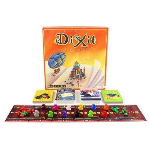 Настольная игра Libellud Диксит Одиссея (Dixit Odyssey) (англ.) + QR-код укр. правила