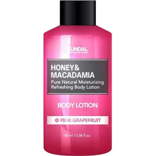 Kundal Honey & Macadamia Body Lotion Pink Grapefruit Лосьйон для тіла Рожевий грейпфрут 100 ml