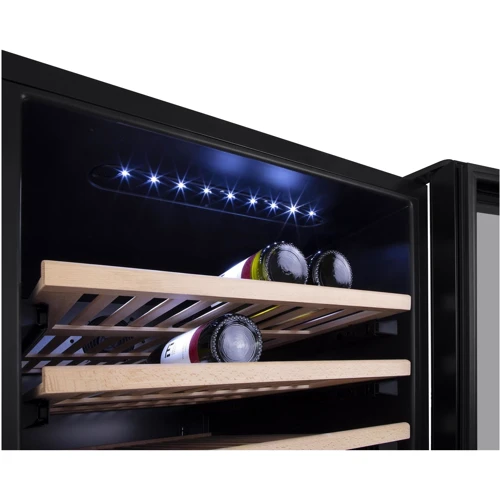 Винный шкаф Philco PW166GD: Материал полок дерево