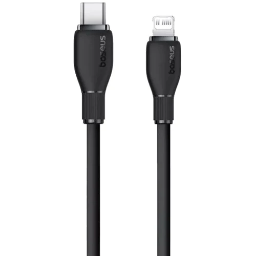 Кабель Baseus Cable USB-C to Lightning Pudding Series Fast Charging 1.2m Black (P10355701111-00): Тип USB-C - Lightning