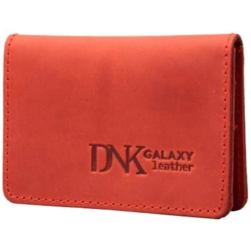Женская обложка для ID-паспорта DNK Leather красная (DNK-mini-oknoH-colH)