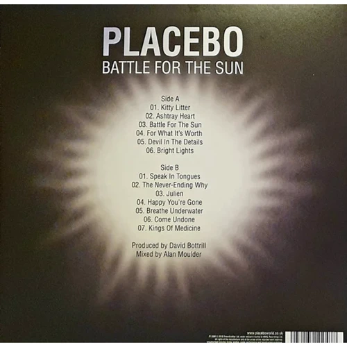 LP I-DI Placebo: Battle For The Sun (LP0135) фото 4