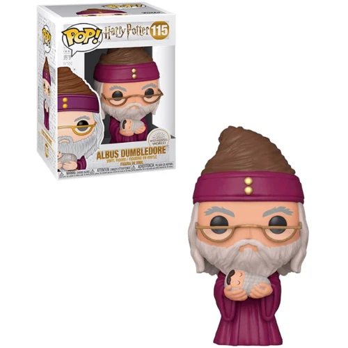 Игровая фигурка Funko POP! серии Гарри Поттер - Альбус Дамблдор с малышом Гарри (48067)