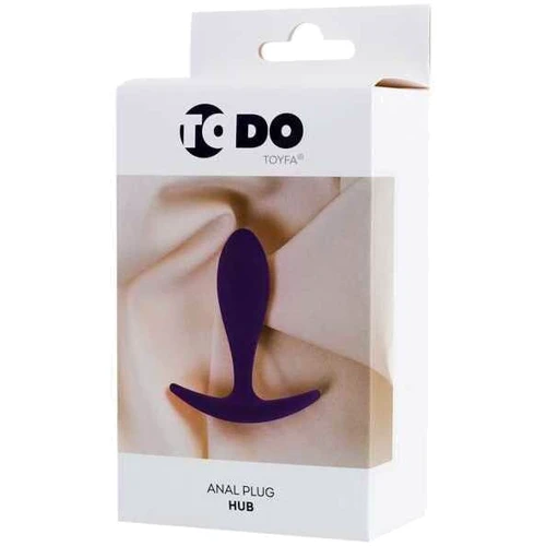 Анальная пробка ToDo Anal Plug Hub (фиолетовая)