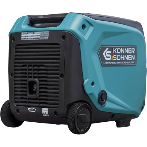 Генератор инверторный газобензиновый Konner&Sohnen KS4000IEGS: Объем двигателя 223 куб. см