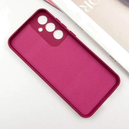 Чохол для телефона TPU Case Getman Liquid Silk Full Camera Marsala для Samsung S711 Galaxy S23 FE: Тип накладка на заднюю часть