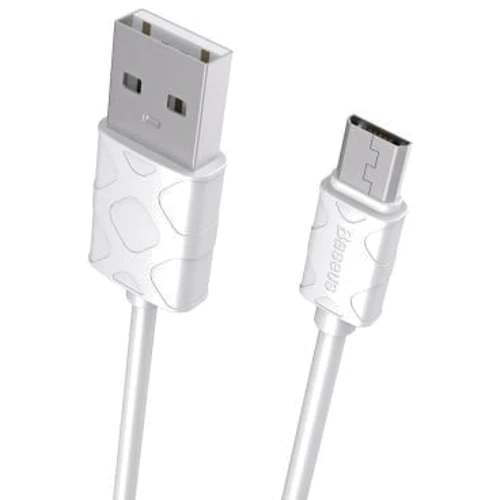 Кабель Baseus USB Cable to microUSB Yaven 1m White (CAMUN-02) фото 7