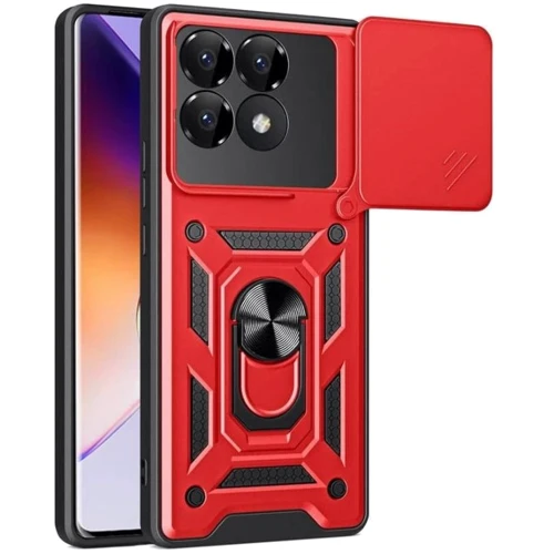Чохол для телефона Mobile Case Camshield Serge Ring Red для Xiaomi Poco F6 Pro