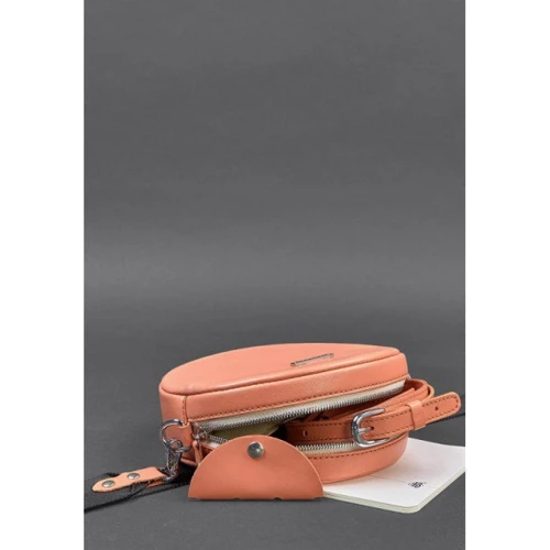 Женская сумка кросс боди Tablet BlankNote коралловая (BN-BAG-23-living-coral): Фактура Матовая, Зернистая