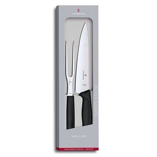 Набір кухонних ножів Victorinox SwissClassic Carving Set (6.7133.2G)