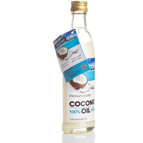HiLLARY Premium Quality Coconut Oil 250 ml Рафинированное кокосовое масло