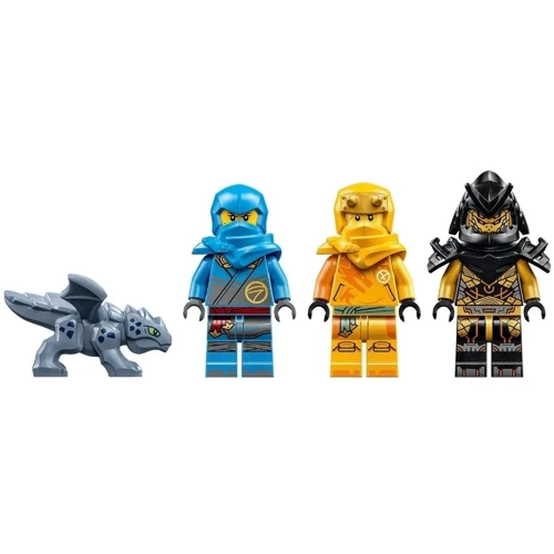 Конструктор LEGO Ninjago Битва дракончиків Нії та Аріна 157 деталей (71798) фото 5