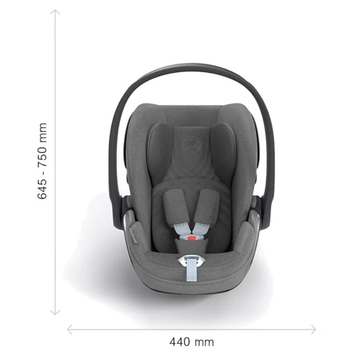 Автокресло Cybex Cloud T i-Size Urban Mobility White (524000711): Вес ребенка 0 - 13 кг