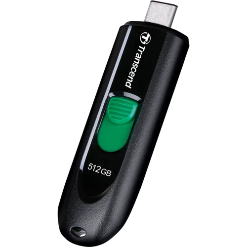 USB-флешка Transcend 512GB JetFlash 790C USB-C 3.1 Black (TS512GJF790C): Максимальная скорость чтения, МБ/с 90