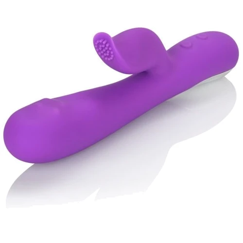 Вибратор Embrace Swirl Massager 11x3 см, фиолетовый