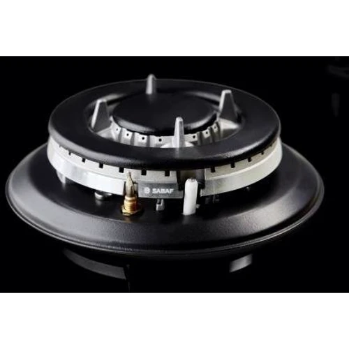 Варочная поверхность газовая Borgio 6272-18 FFD (Black Glass): Рабочая поверхность стекло (закаленное)