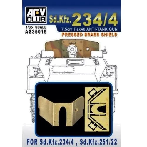 Фототравление AFV-Club для Sd.Kfz.234/4, Sd.Kfz.251/22 AF-AG35015