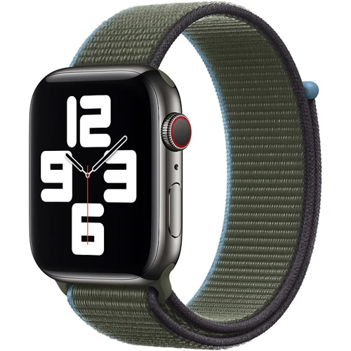 Аксесуар для Watch Apple Sport Loop Inverness Green Regular (MYA72) for Apple Watch 42 / 44mm: Сумісність Apple Watch 45mm, Apple Watch 42mm, Apple Watch 44mm