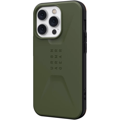 Чехол для iPhone Urban Armor Gear UAG Civilian Olive (114042117272) for iPhone 14 Pro: Цвет зеленый