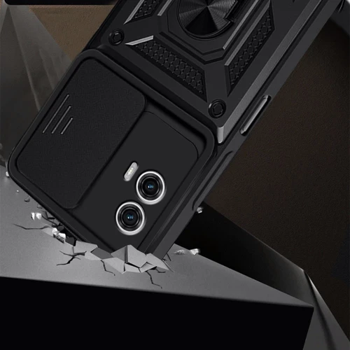 Чохол для телефона BeCover Military Black для Motorola Moto G24 / G24 Power (710722): Колір черный