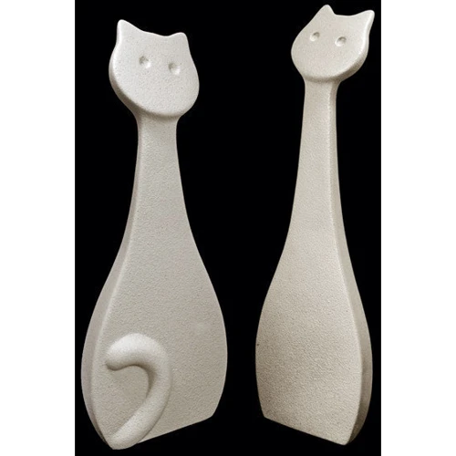 Статуэтка в форме кота Linea Sette Ceramiche N700/B 34 см бежевый: Производитель Linea Sette Ceramiche