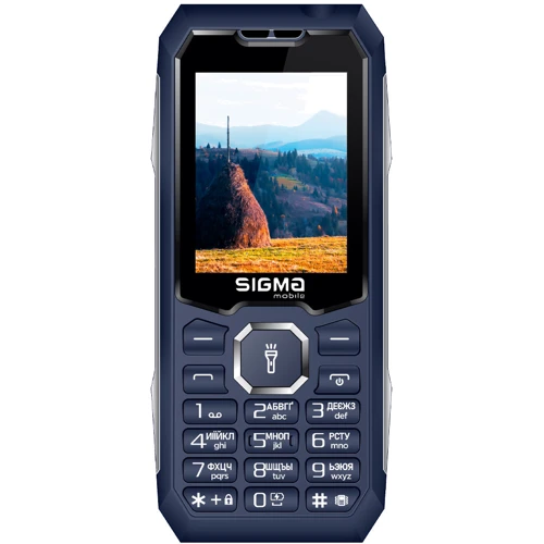 Мобильный телефон Sigma mobile X-Style 341 BRO TYPE-C Blue (UA UCRF)