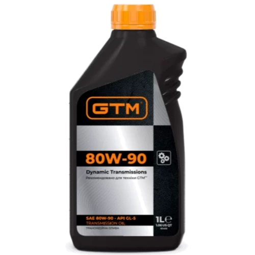 Трансмиссионное масло GTM Dynamic Transmissions 80W-90 GL-5 1 л