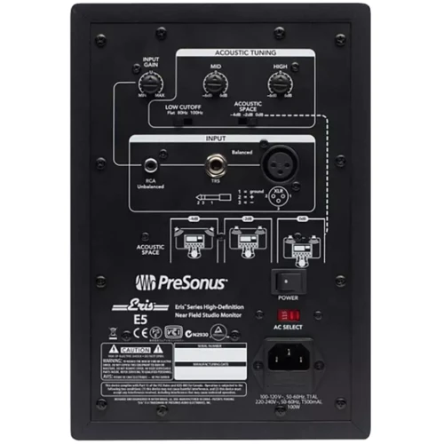 Студійний монітор PRESONUS Eris E5: Вид Активный