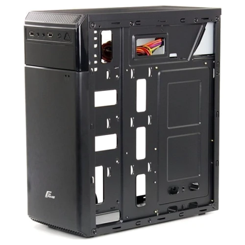 Корпус Frime FC-214B Black 2*USB ATX FPO-500-12C (FC-214B-FPO500-12C): Форм-фактор материнской платы ATX/MicroATX