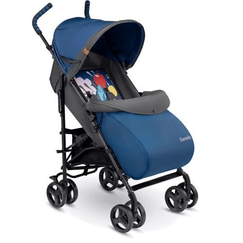 Прогулочная коляска Lionelo Elia Blue Navy: Возможность установки люльки нет