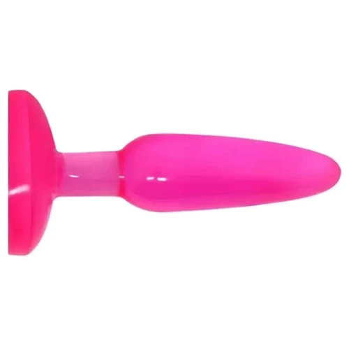 Анальная пробка на присоске Butt plug, BI-017001 Pink
