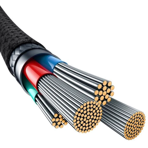 Кабель Baseus USB Cable to USB-C Unbreakable Series 2m 100W Cluster Black (P10355801111-01): Длина 2 м