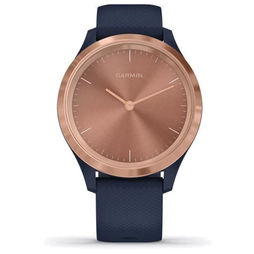 Смарт-годинник Garmin Vivomove 3s Rose Gold Stainless Steel Bezel w. Navy and Silicone B. (010-02238-03): Виробник Garmin