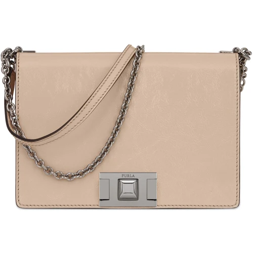 Женская сумка кросс боди Furla Mimi's бежевая (1021915)