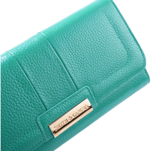 Женский кошелек Smith&Canova бирюзовый (FUL-28536-peacock): Тип Кошельки