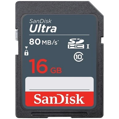 Карта памяти SanDisk 16GB SDHC C10 UHS-I Ultra Lite (SDSDUNS-016G-GN3IN)
