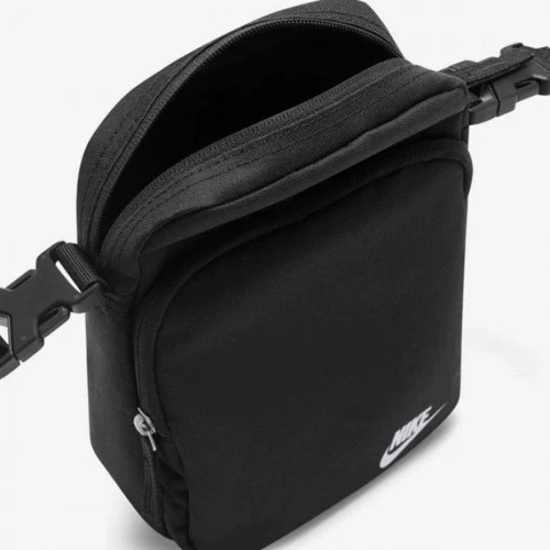 Сумка на плечо Nike Heritage Crossbody 4L черная Уни 23х15х7.5 (DB0456-010): Материал полиэстер