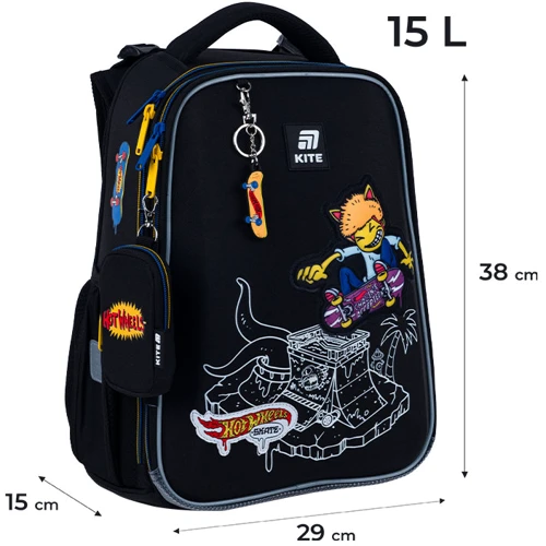 Рюкзак Kite HW25-531M Education 531 Hot Wheels фото 10