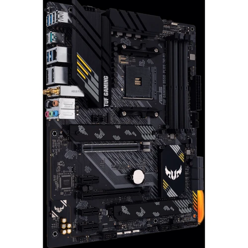 ASUS TUF GAMING B550-PLUS WI-FI: Оперативна пам'ять 4xDDR4 4800 МГц, до 128 ГБ