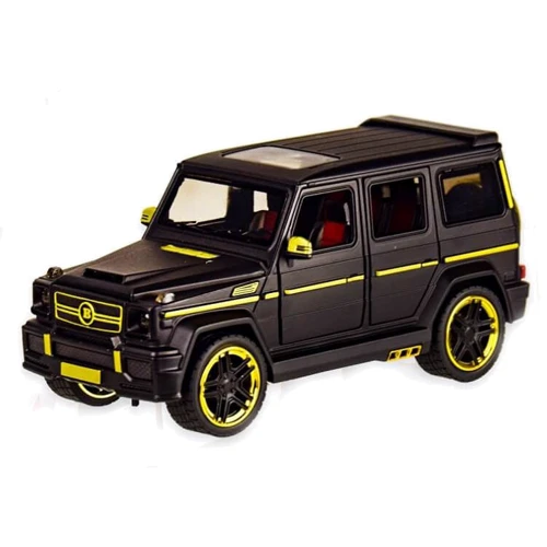 Машинка метал 7688MB АВТОПРОМ 1:24 Mercedes-benz G65 AMG Brabus, колір матово-чорний: Виробник АВТОПРОМ
